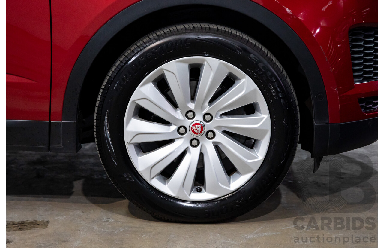 04/2019 Jaguar E-Pace D180 SE (AWD 132kW) X540 MY19 4d Wagon Italian Racing Red Metallic Turbo Diesel 2.0L