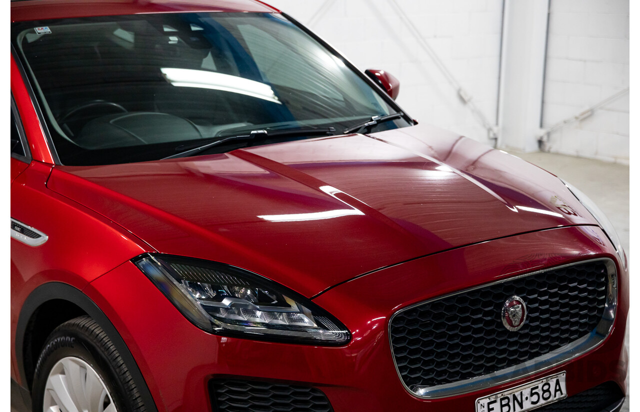 04/2019 Jaguar E-Pace D180 SE (AWD 132kW) X540 MY19 4d Wagon Italian Racing Red Metallic Turbo Diesel 2.0L