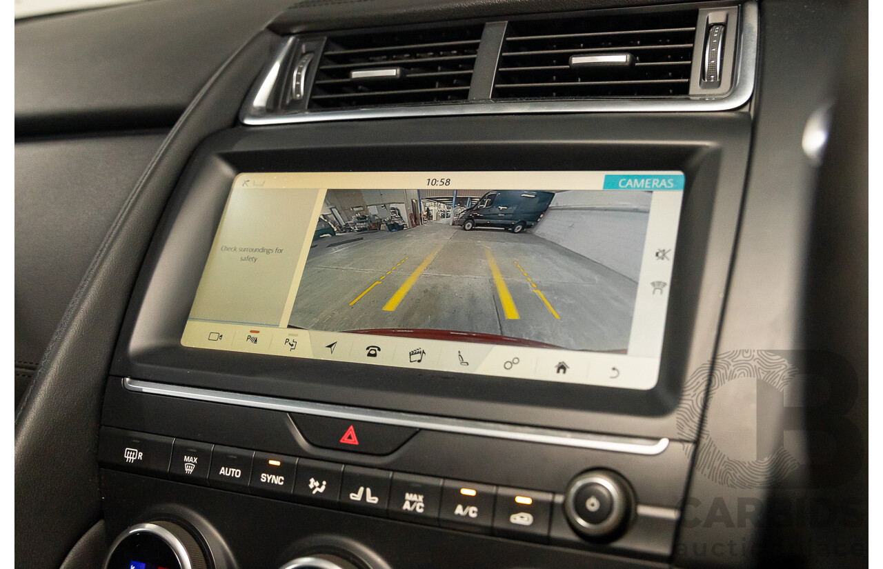 04/2019 Jaguar E-Pace D180 SE (AWD 132kW) X540 MY19 4d Wagon Italian Racing Red Metallic Turbo Diesel 2.0L