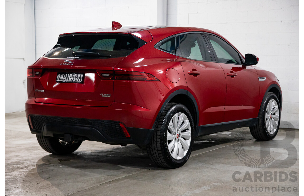 04/2019 Jaguar E-Pace D180 SE (AWD 132kW) X540 MY19 4d Wagon Italian Racing Red Metallic Turbo Diesel 2.0L