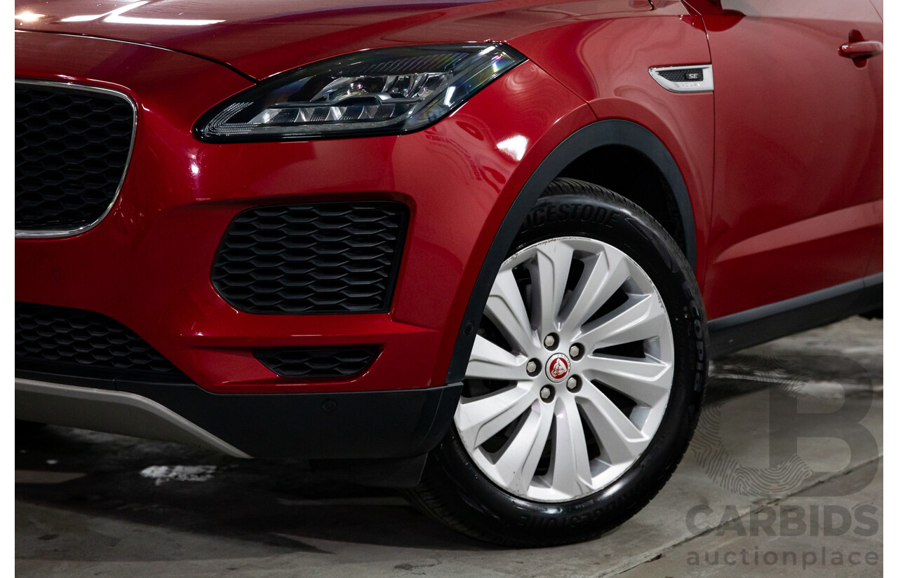 04/2019 Jaguar E-Pace D180 SE (AWD 132kW) X540 MY19 4d Wagon Italian Racing Red Metallic Turbo Diesel 2.0L