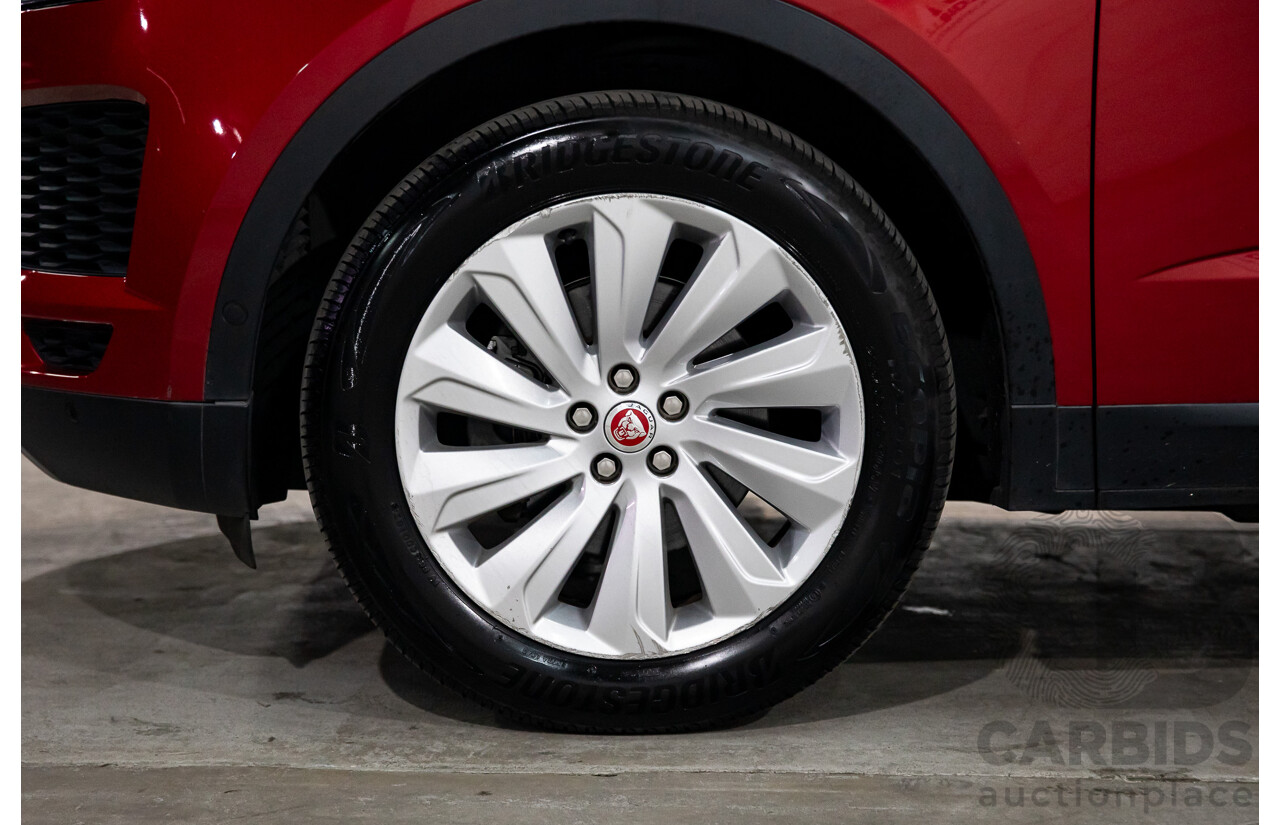 04/2019 Jaguar E-Pace D180 SE (AWD 132kW) X540 MY19 4d Wagon Italian Racing Red Metallic Turbo Diesel 2.0L