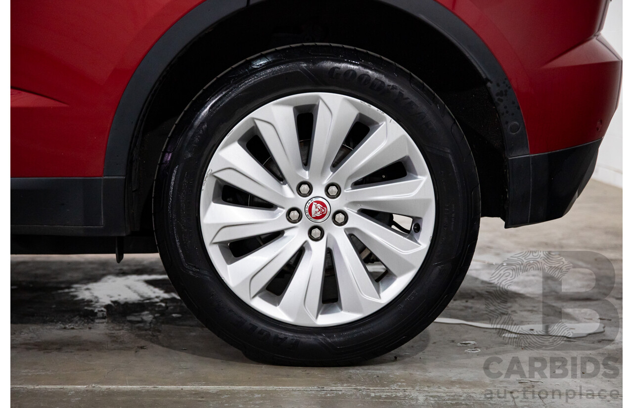 04/2019 Jaguar E-Pace D180 SE (AWD 132kW) X540 MY19 4d Wagon Italian Racing Red Metallic Turbo Diesel 2.0L