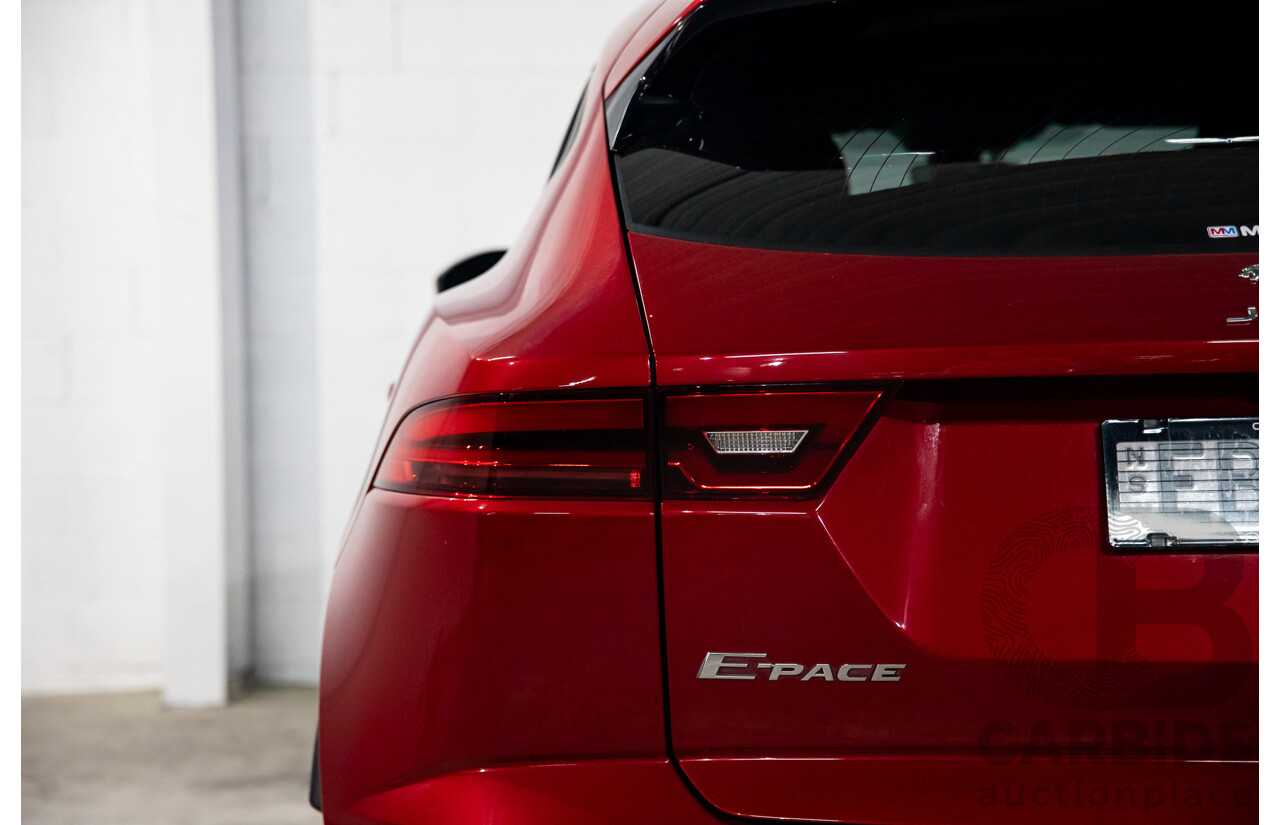 04/2019 Jaguar E-Pace D180 SE (AWD 132kW) X540 MY19 4d Wagon Italian Racing Red Metallic Turbo Diesel 2.0L
