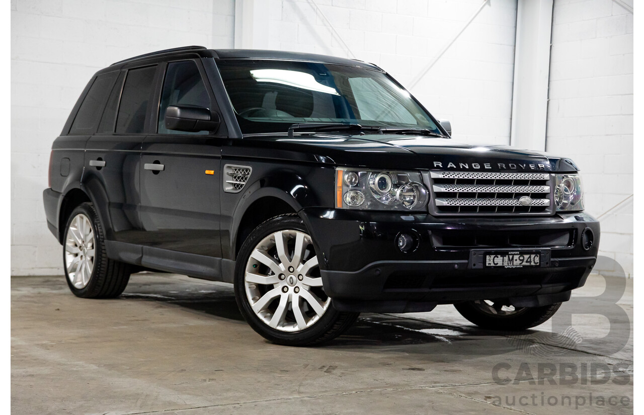1/2005 Land Rover Range Rover Sport 4.2 S/C 4d Wagon Java Black Metallic Supercharged V8 4.2L - Personal Import 8/12