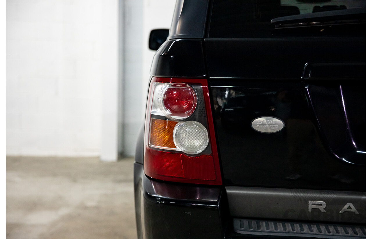 1/2005 Land Rover Range Rover Sport 4.2 S/C 4d Wagon Java Black Metallic Supercharged V8 4.2L - Personal Import 8/12