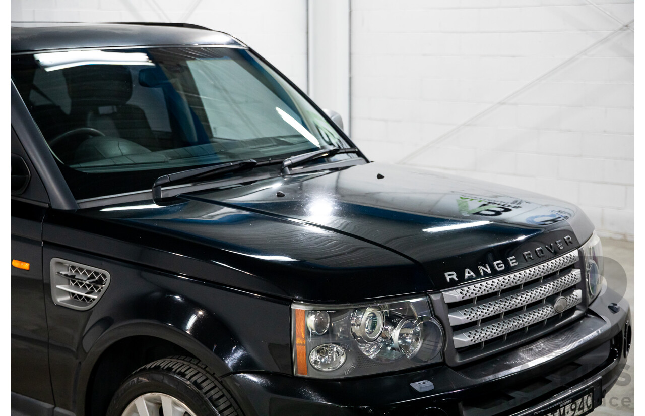 1/2005 Land Rover Range Rover Sport 4.2 S/C 4d Wagon Java Black Metallic Supercharged V8 4.2L - Personal Import 8/12