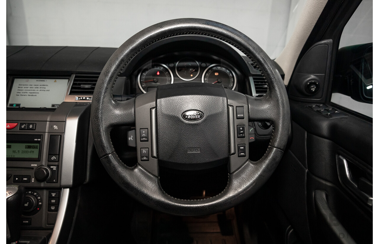 1/2005 Land Rover Range Rover Sport 4.2 S/C 4d Wagon Java Black Metallic Supercharged V8 4.2L - Personal Import 8/12