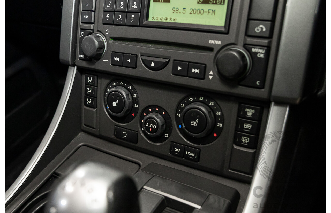 1/2005 Land Rover Range Rover Sport 4.2 S/C 4d Wagon Java Black Metallic Supercharged V8 4.2L - Personal Import 8/12