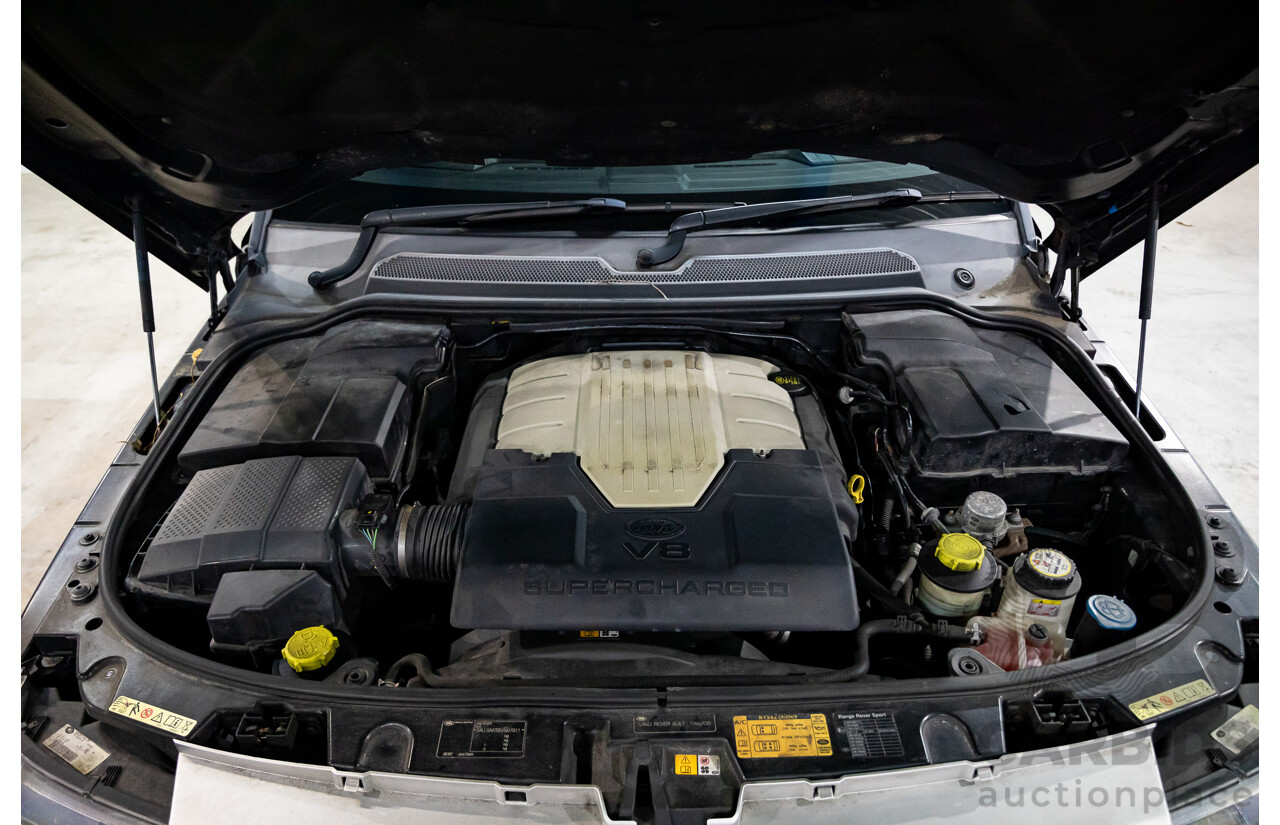 1/2005 Land Rover Range Rover Sport 4.2 S/C 4d Wagon Java Black Metallic Supercharged V8 4.2L - Personal Import 8/12