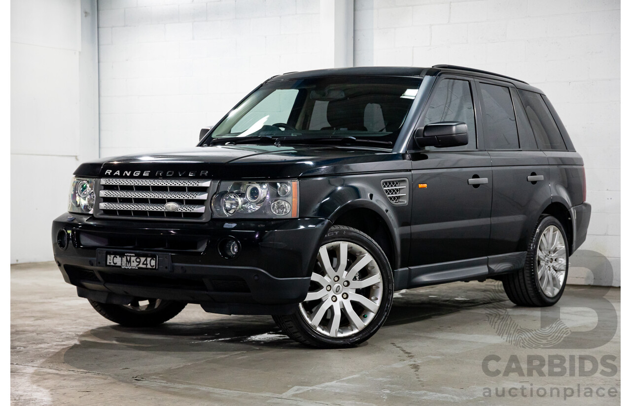 1/2005 Land Rover Range Rover Sport 4.2 S/C 4d Wagon Java Black Metallic Supercharged V8 4.2L - Personal Import 8/12