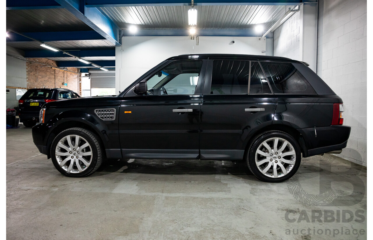 1/2005 Land Rover Range Rover Sport 4.2 S/C 4d Wagon Java Black Metallic Supercharged V8 4.2L - Personal Import 8/12