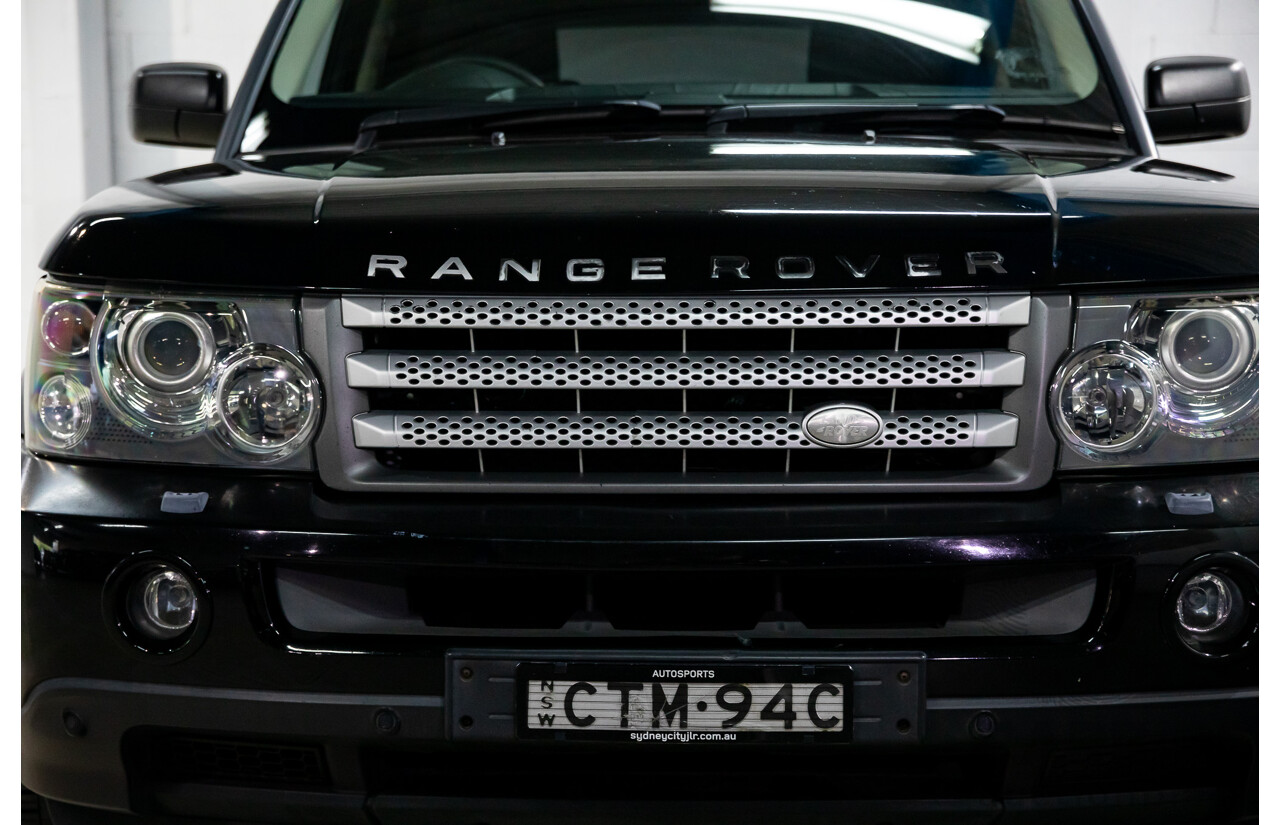 1/2005 Land Rover Range Rover Sport 4.2 S/C 4d Wagon Java Black Metallic Supercharged V8 4.2L - Personal Import 8/12