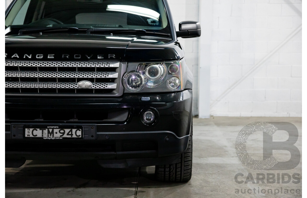 1/2005 Land Rover Range Rover Sport 4.2 S/C 4d Wagon Java Black Metallic Supercharged V8 4.2L - Personal Import 8/12