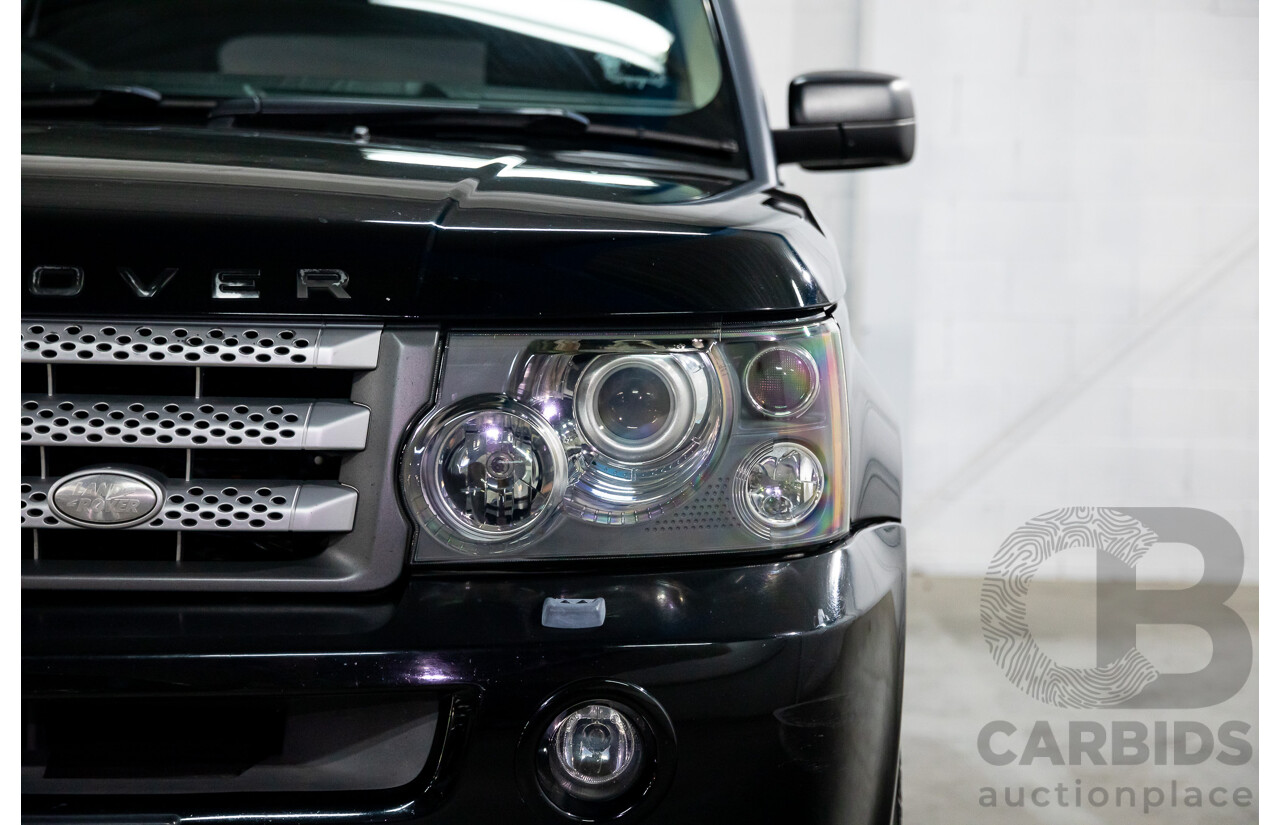 1/2005 Land Rover Range Rover Sport 4.2 S/C 4d Wagon Java Black Metallic Supercharged V8 4.2L - Personal Import 8/12