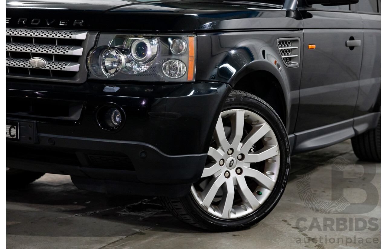 1/2005 Land Rover Range Rover Sport 4.2 S/C 4d Wagon Java Black Metallic Supercharged V8 4.2L - Personal Import 8/12