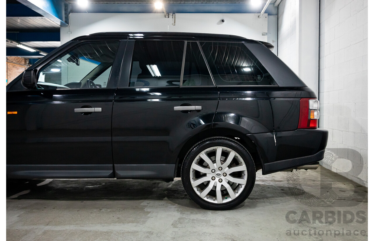 1/2005 Land Rover Range Rover Sport 4.2 S/C 4d Wagon Java Black Metallic Supercharged V8 4.2L - Personal Import 8/12