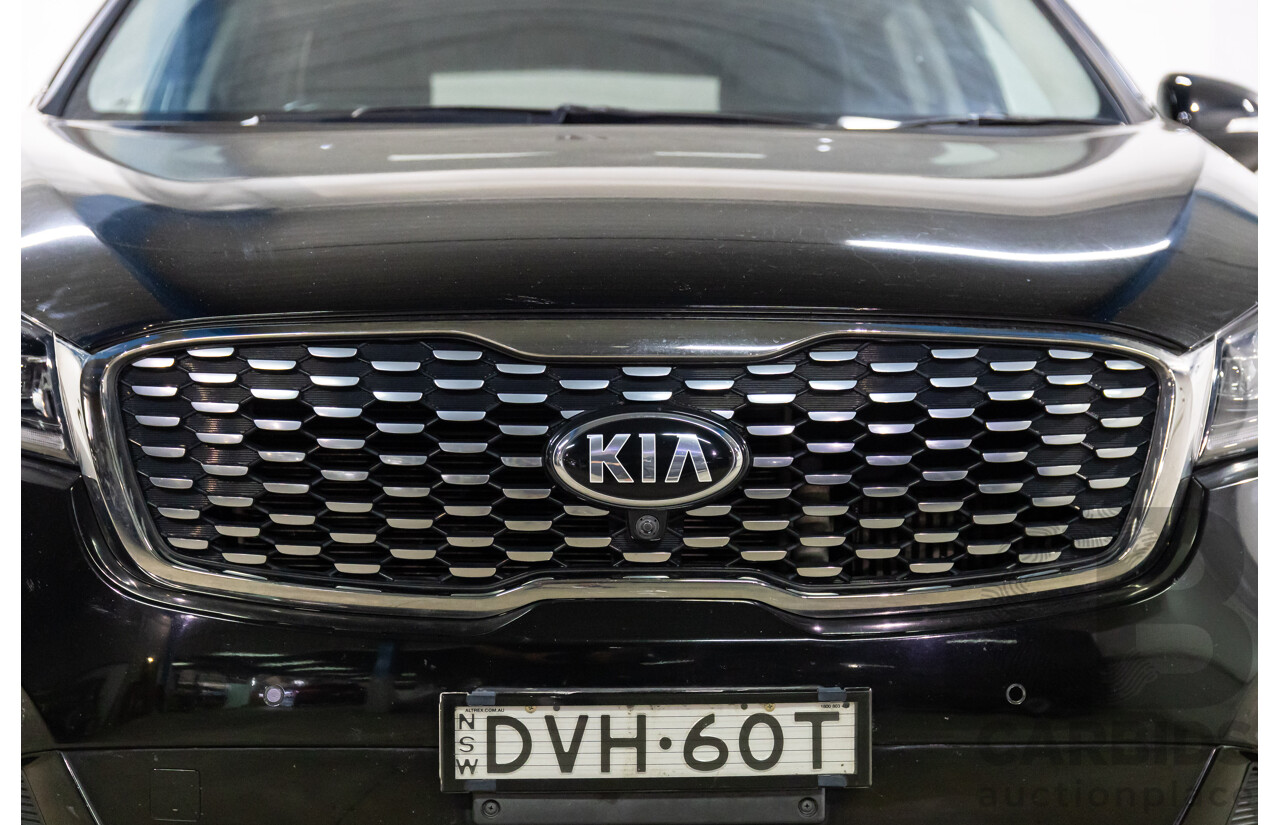 03/2018 Kia Sorento GT-Line (4x4) UM MY18 4d Wagon Aurora Black Pearl Turbo Diesel 2.2L