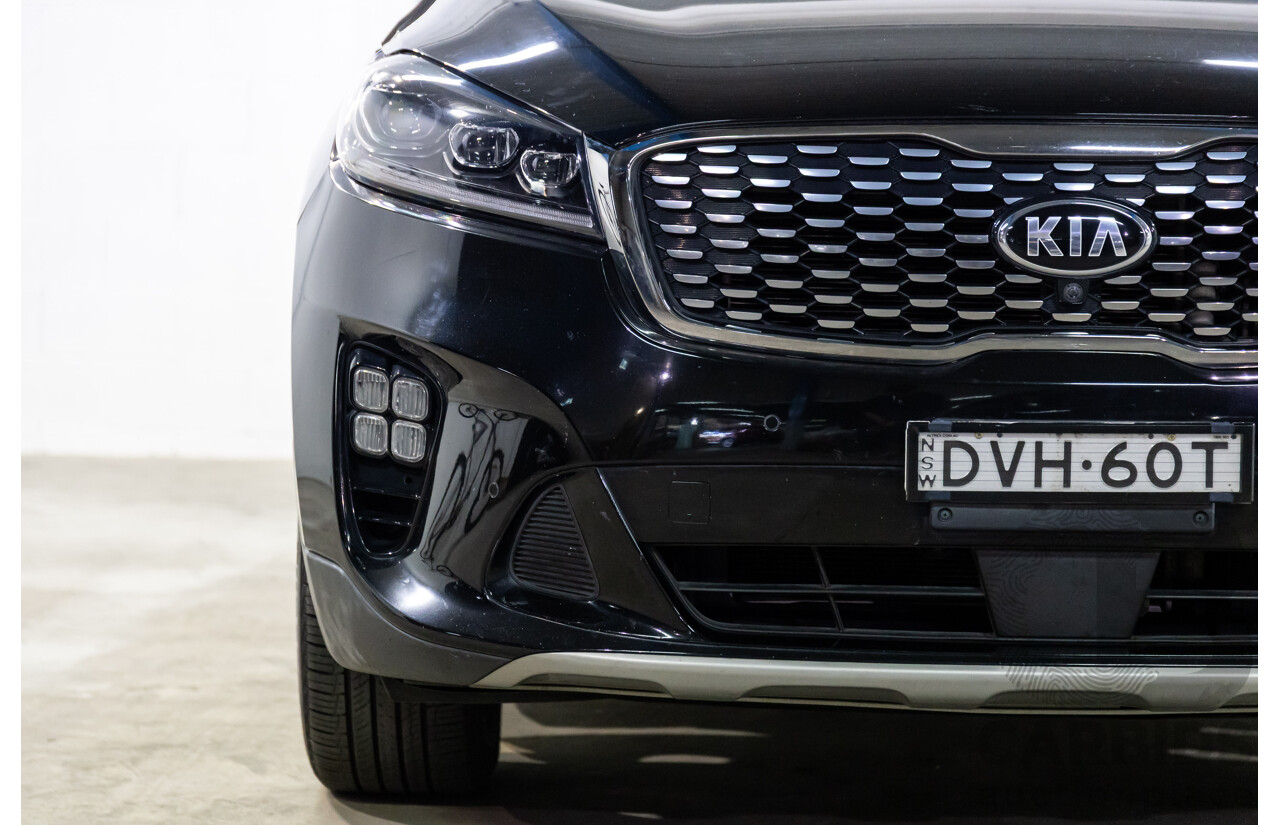 03/2018 Kia Sorento GT-Line (4x4) UM MY18 4d Wagon Aurora Black Pearl Turbo Diesel 2.2L