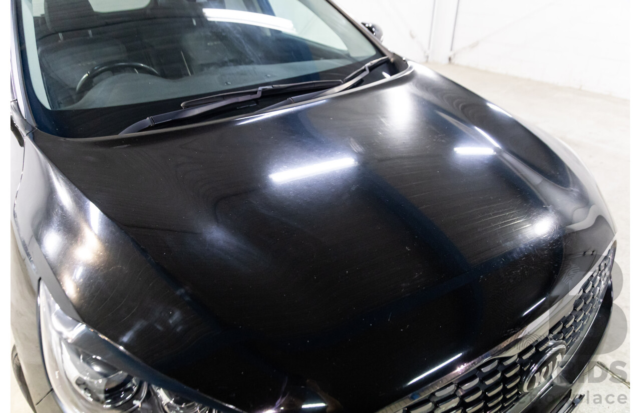 03/2018 Kia Sorento GT-Line (4x4) UM MY18 4d Wagon Aurora Black Pearl Turbo Diesel 2.2L