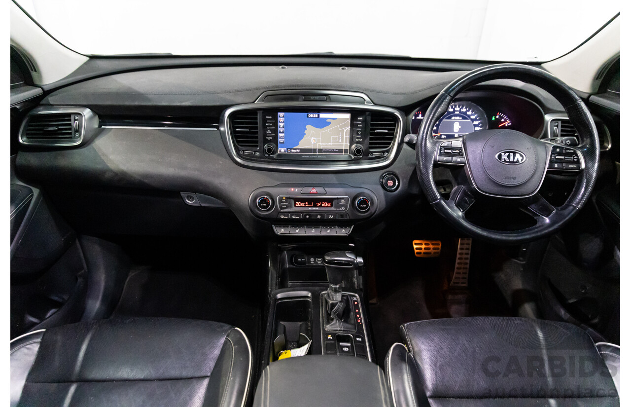 03/2018 Kia Sorento GT-Line (4x4) UM MY18 4d Wagon Aurora Black Pearl Turbo Diesel 2.2L