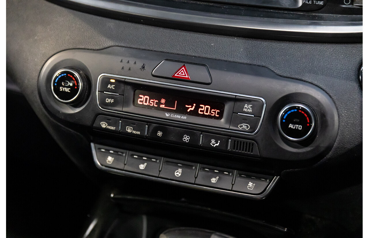 03/2018 Kia Sorento GT-Line (4x4) UM MY18 4d Wagon Aurora Black Pearl Turbo Diesel 2.2L