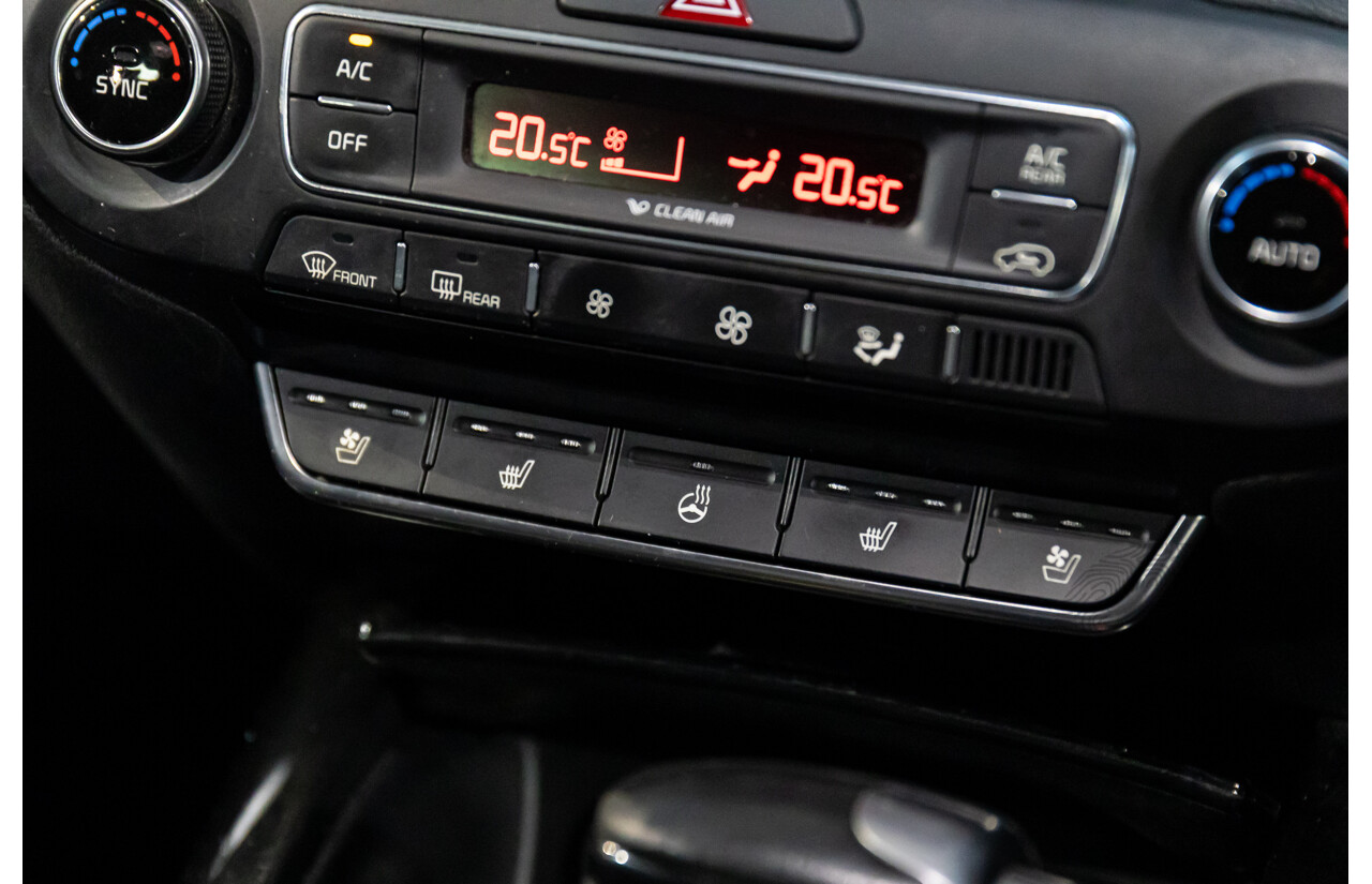 03/2018 Kia Sorento GT-Line (4x4) UM MY18 4d Wagon Aurora Black Pearl Turbo Diesel 2.2L