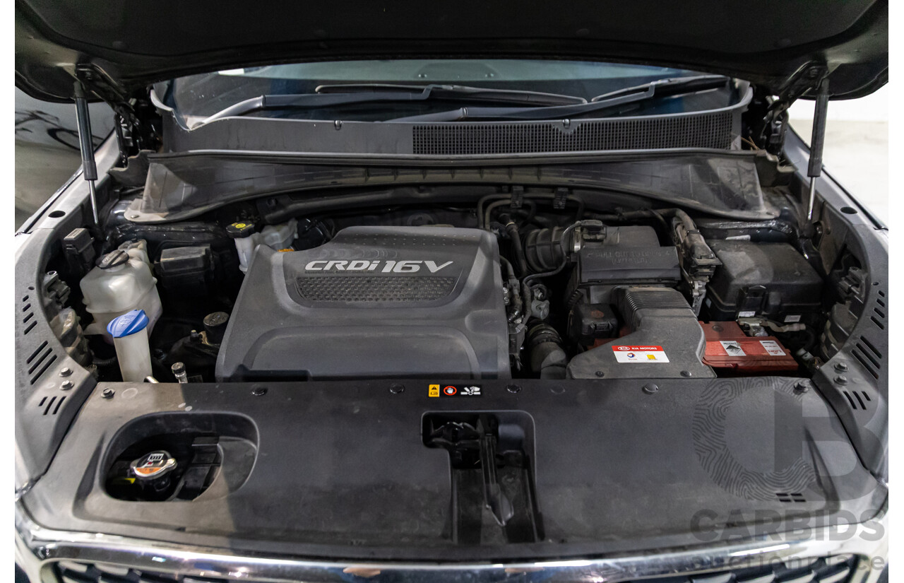 03/2018 Kia Sorento GT-Line (4x4) UM MY18 4d Wagon Aurora Black Pearl Turbo Diesel 2.2L