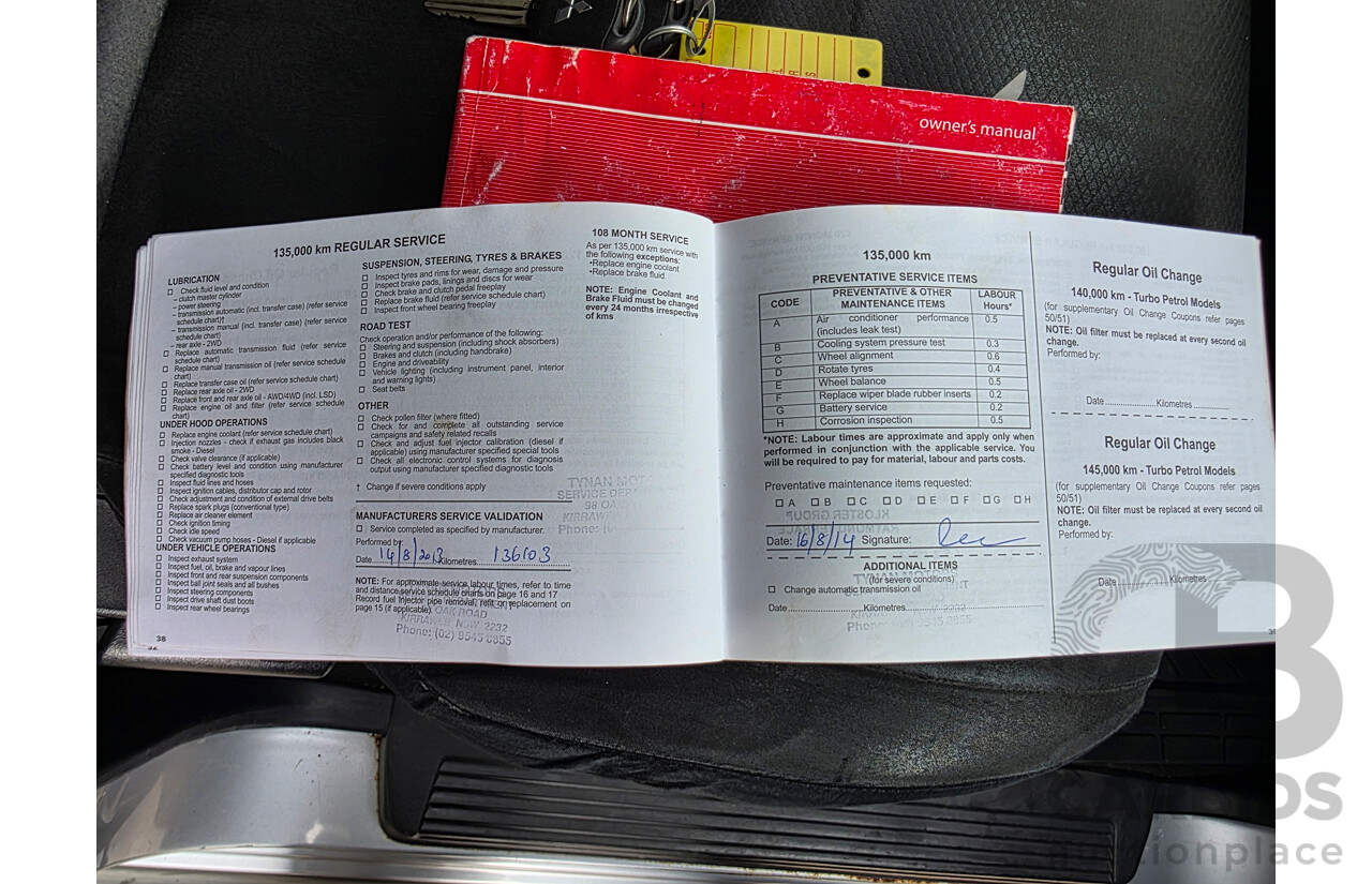 6/2009 Mitsubishi Pajero GLS LWB (4x4) NT 4d Wagon Silver Turbo Diesel 3.2L - 7 Seats