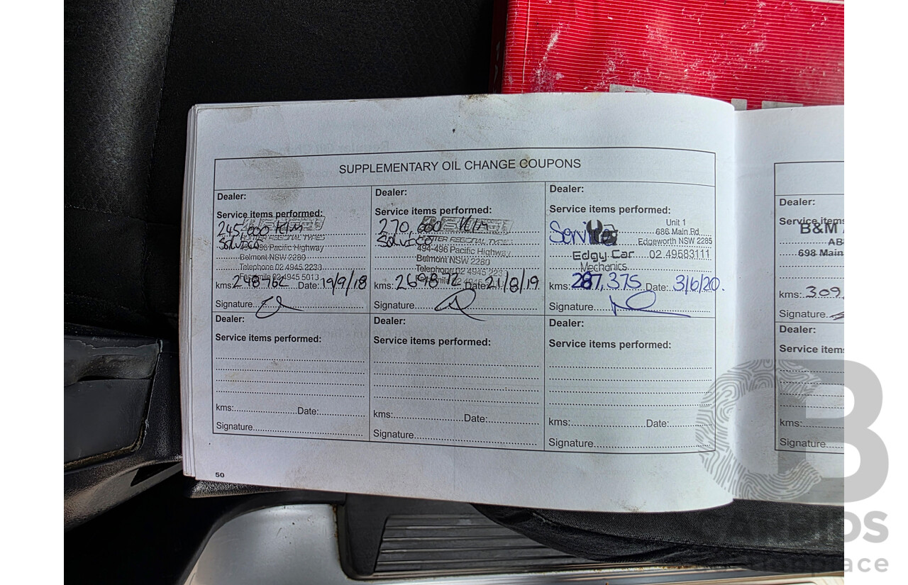 6/2009 Mitsubishi Pajero GLS LWB (4x4) NT 4d Wagon Silver Turbo Diesel 3.2L - 7 Seats