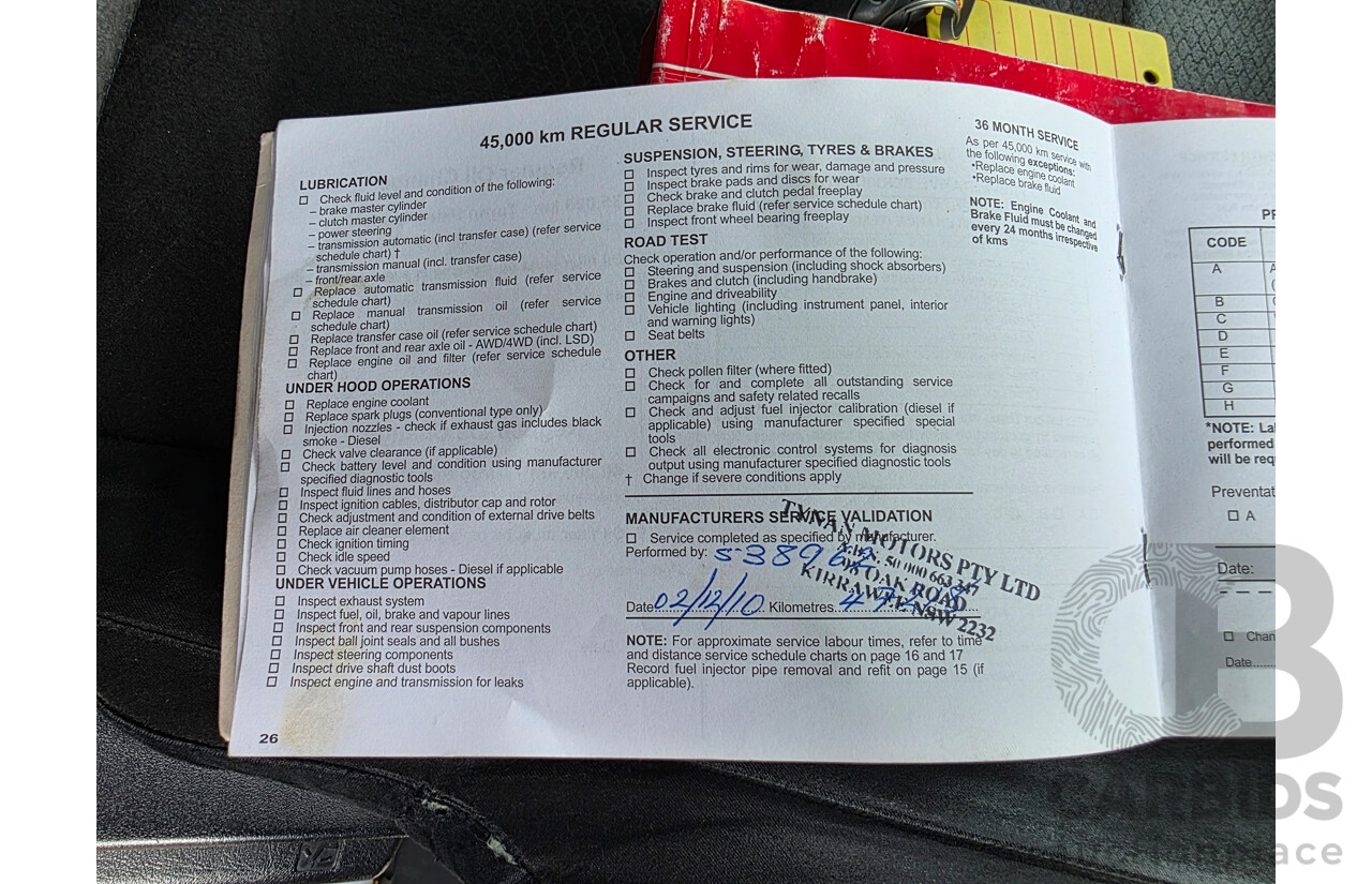 6/2009 Mitsubishi Pajero GLS LWB (4x4) NT 4d Wagon Silver Turbo Diesel 3.2L - 7 Seater