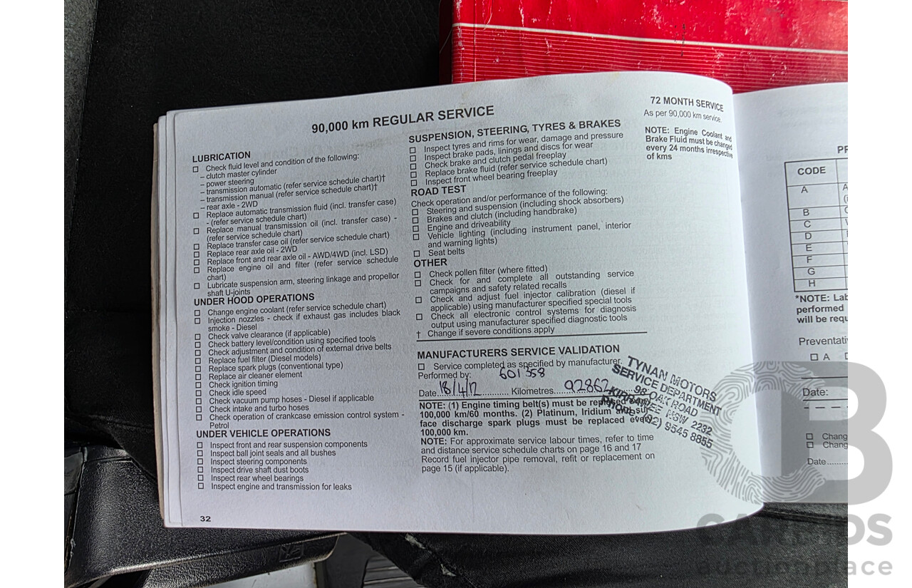 6/2009 Mitsubishi Pajero GLS LWB (4x4) NT 4d Wagon Silver Turbo Diesel 3.2L - 7 Seater