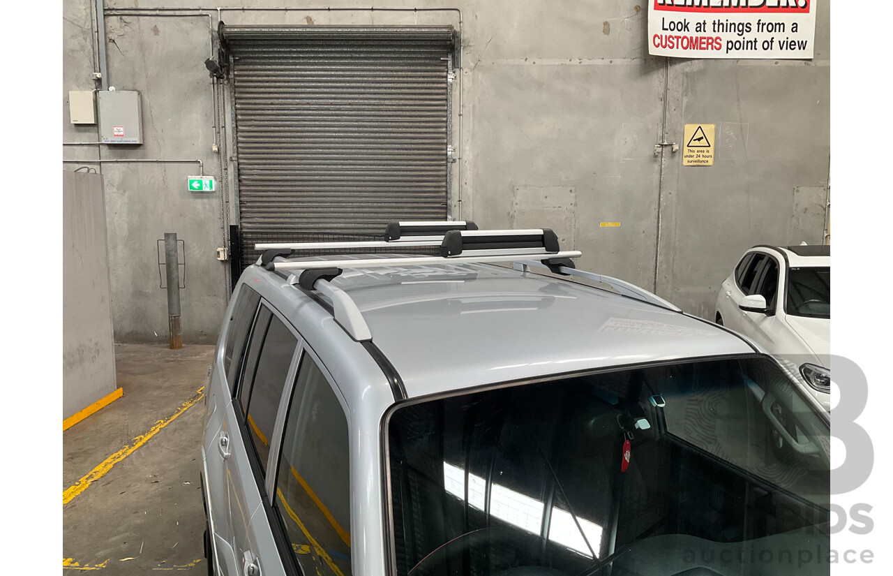 6/2009 Mitsubishi Pajero GLS LWB (4x4) NT 4d Wagon Silver Turbo Diesel 3.2L - 7 Seater