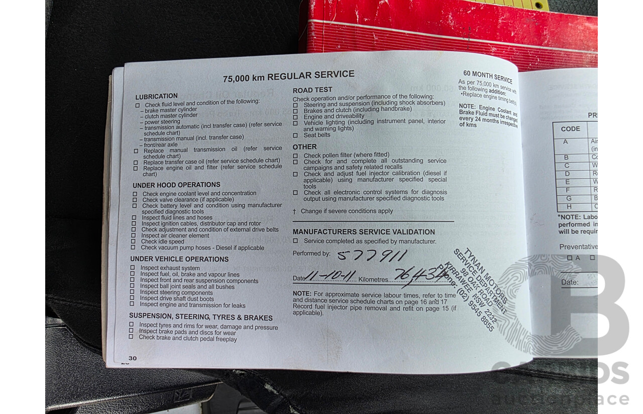 6/2009 Mitsubishi Pajero GLS LWB (4x4) NT 4d Wagon Silver Turbo Diesel 3.2L - 7 Seats