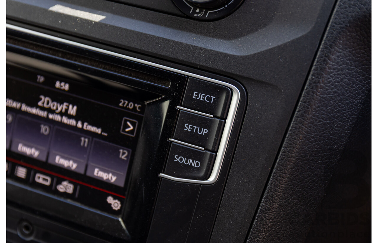 04/2017 Volkswagen Caddy TSI160 Runner (FWD) 2K MY17.5 3d Van Candy White Turbo 1.2L