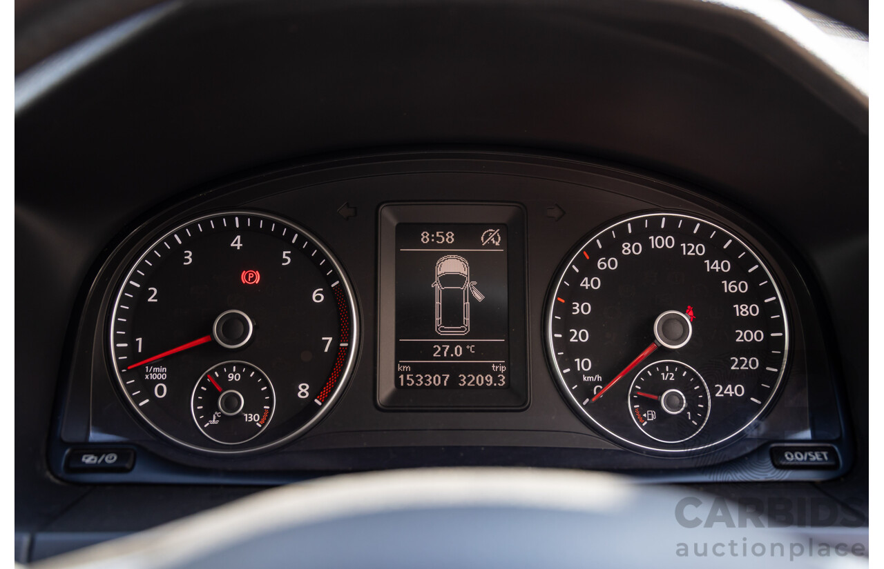 04/2017 Volkswagen Caddy TSI160 Runner (FWD) 2K MY17.5 3d Van Candy White Turbo 1.2L