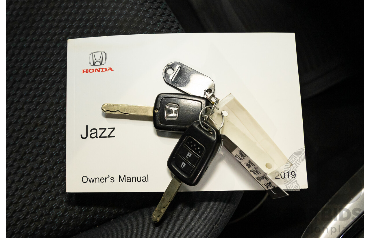 02/2019 Honda Jazz VTi (FWD) GK MY19 5D Hatchback Black 1.5L