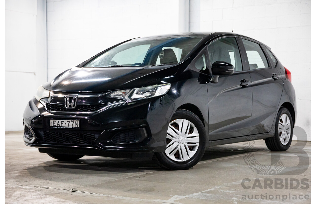 02/2019 Honda Jazz VTi (FWD) GK MY19 5D Hatchback Black 1.5L