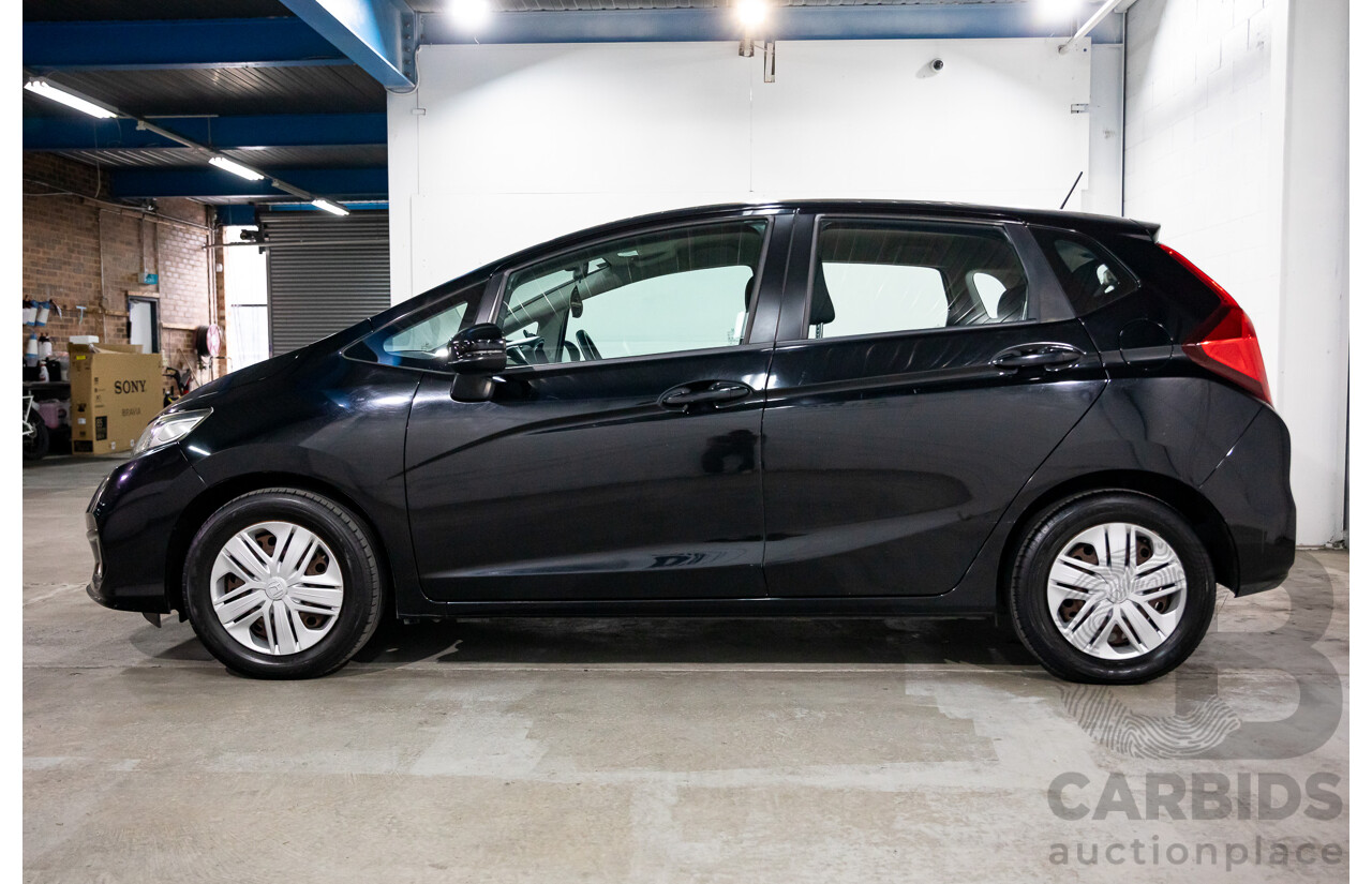 02/2019 Honda Jazz VTi (FWD) GK MY19 5D Hatchback Black 1.5L