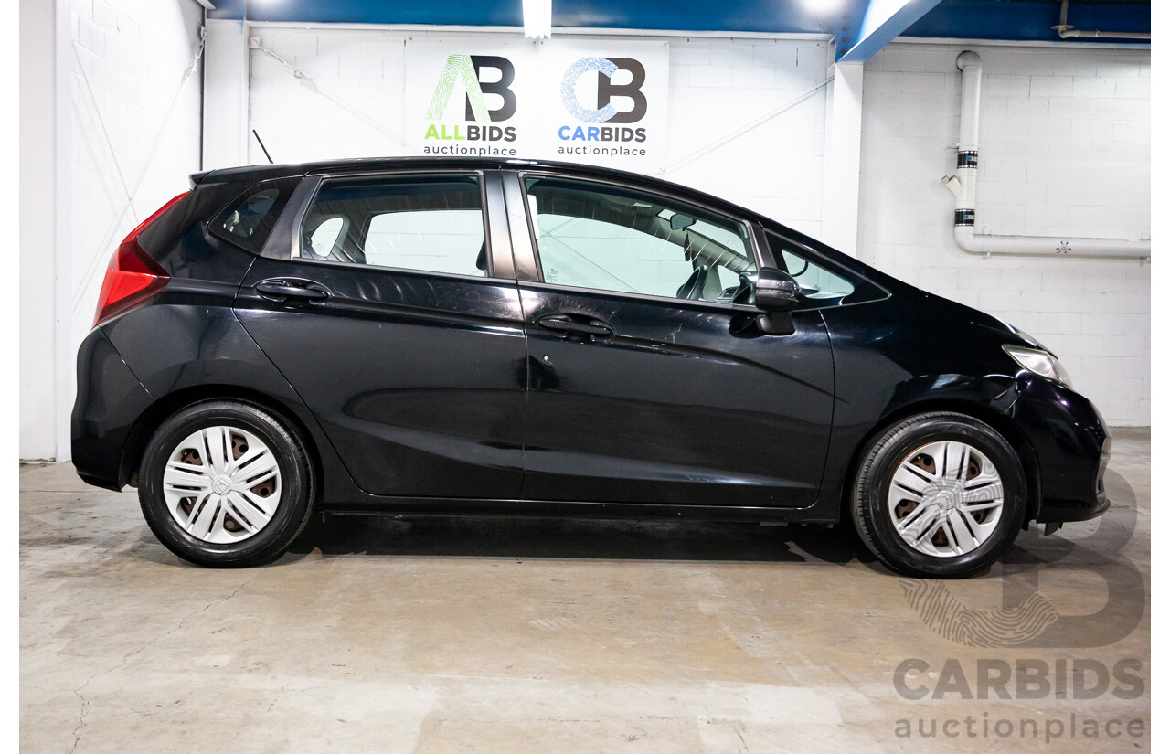 02/2019 Honda Jazz VTi (FWD) GK MY19 5D Hatchback Black 1.5L