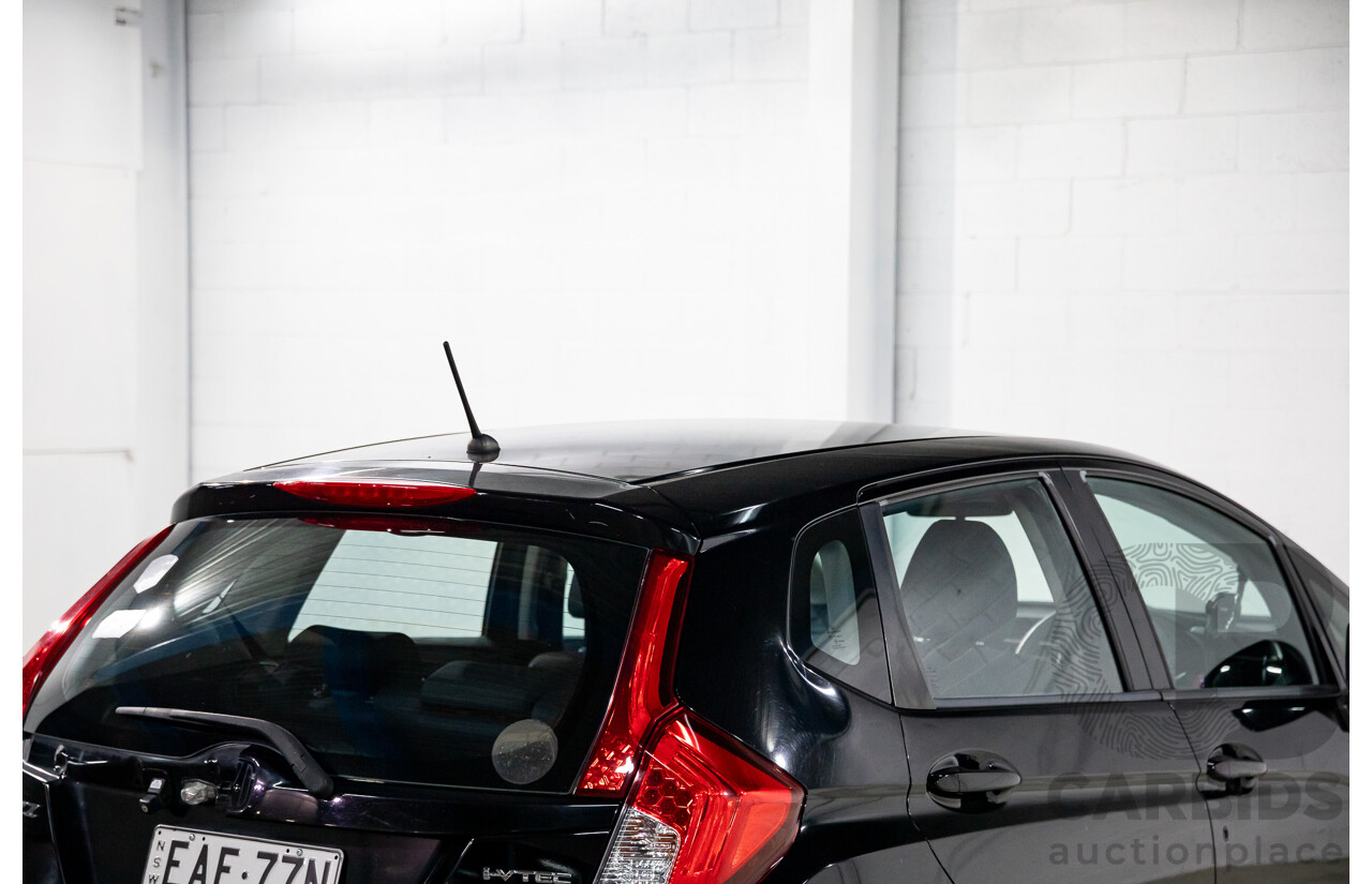 02/2019 Honda Jazz VTi (FWD) GK MY19 5D Hatchback Black 1.5L