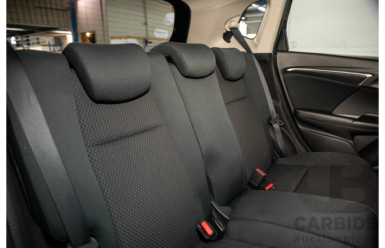 02/2019 Honda Jazz VTi (FWD) GK MY19 5D Hatchback Black 1.5L