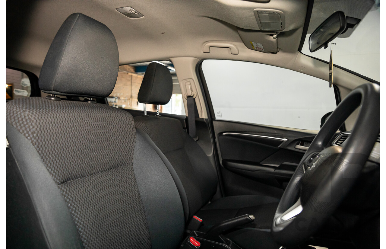 02/2019 Honda Jazz VTi (FWD) GK MY19 5D Hatchback Black 1.5L
