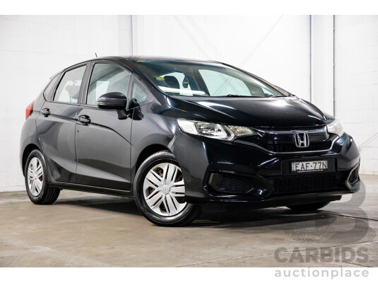 02/2019 Honda Jazz VTi (FWD) GK MY19 5D Hatchback Black 1.5L
