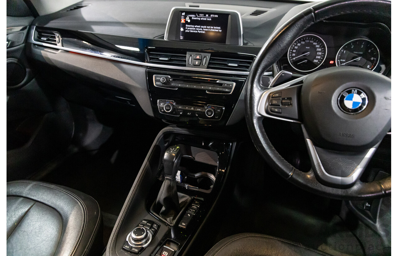 03/2016 BMW X1 xDrive20d xLine (AWD) F48 4d Wagon Alpine White Turbo Diesel 2.0L