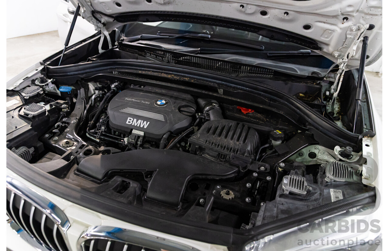 03/2016 BMW X1 xDrive20d xLine (AWD) F48 4d Wagon Alpine White Turbo Diesel 2.0L