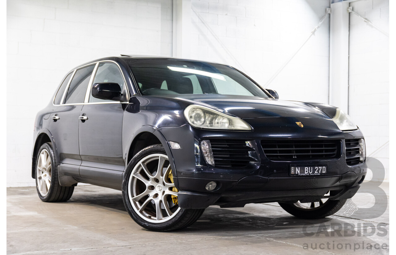 1/2008 Porsche Cayenne S MY08 4d Wagon Basalt Black Metallic V8 4.8L