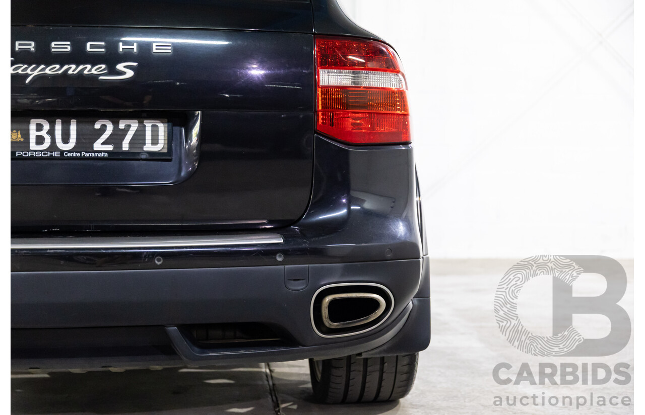 1/2008 Porsche Cayenne S MY08 4d Wagon Basalt Black Metallic V8 4.8L