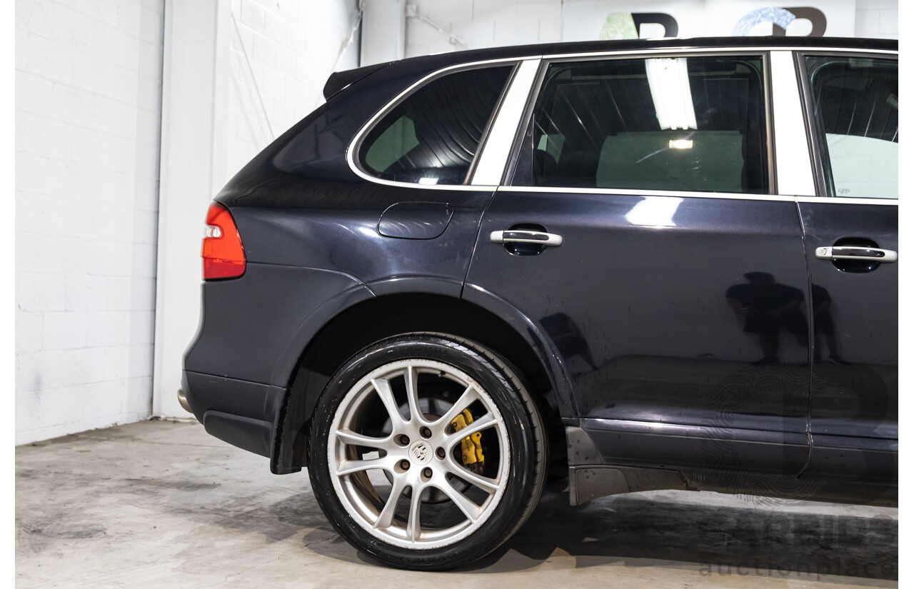 1/2008 Porsche Cayenne S MY08 4d Wagon Basalt Black Metallic V8 4.8L