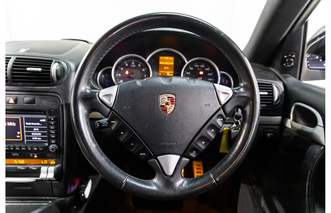 1/2008 Porsche Cayenne S MY08 4d Wagon Basalt Black Metallic V8 4.8L